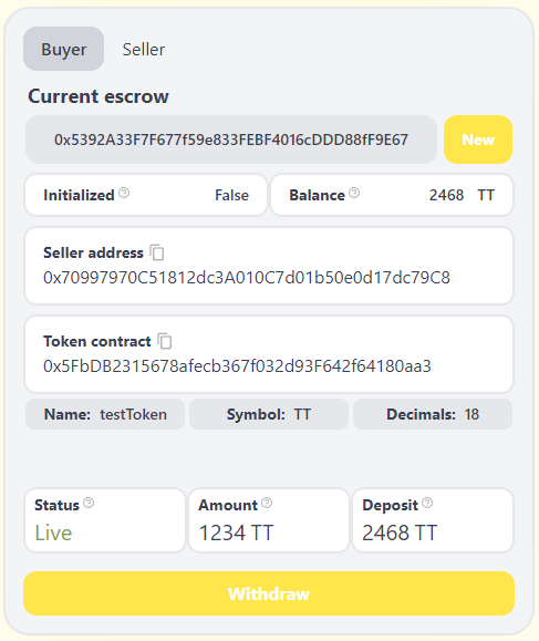 Asset Withdrawal Process